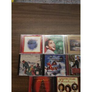 LOT OF 8 CHRISTMAS  CDs - Country, Time Life, Bing, More...